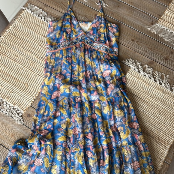 Anthropologie Verb by Pallavi Singhee Vineyard Tiered Dress - Picture 2 of 11